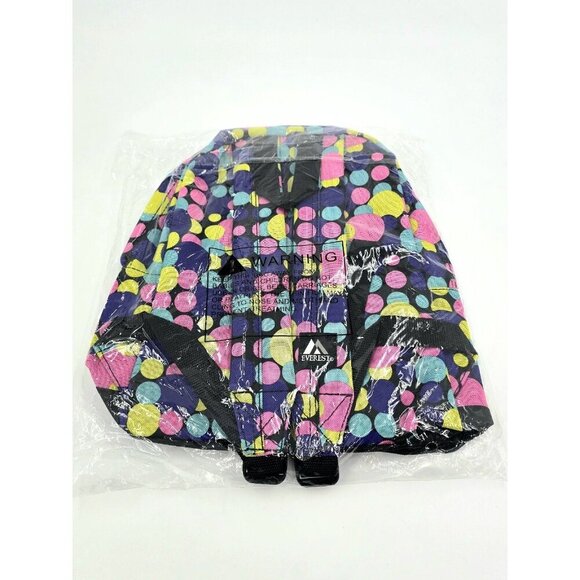 Backpack Everest Junior Multi Dot Pattern 10452P Bag New for School - Picture 4 of 6